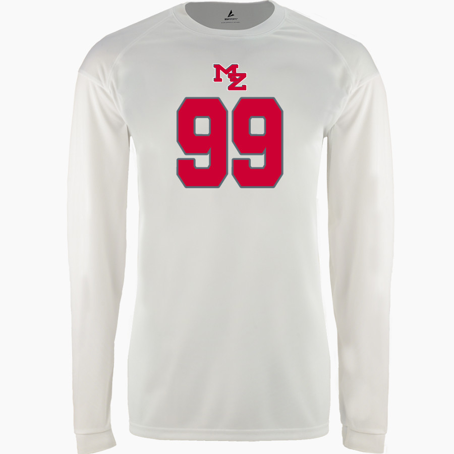 MOUNT ZION HIGH SCHOOL EAGLES BSN SPORTS Men's Phenom Long Sleeve T-Shirt