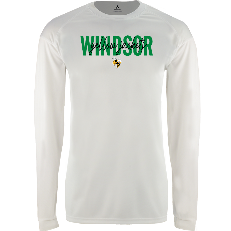 WINDSOR HIGH SCHOOL YELLOW JACKETS <span class="pdp-name-mascot">WINDSOR YELLOW JACKETS</span> BSN SPORTS Men's Phenom Long Sleeve T-Shirt