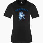 BRIMLEY HIGH SCHOOL BAYS <span class="pdp-name-mascot">BRIMLEY BAYS</span> BSN SPORTS Women's Phenom Short Sleeve T-Shirt Front Thumbnail