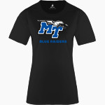 MTSU Blue Raiders BSN SPORTS Women's Phenom Short Sleeve T-Shirt Front Thumbnail