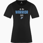 PUEBLO HIGH SCHOOL WARRIORS BSN SPORTS Women's Phenom Short Sleeve T-Shirt Front Thumbnail