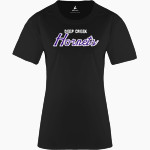 Deep Creek Hornets <span class="pdp-name-mascot">Deep Creek Hornets</span> BSN SPORTS Women's Phenom Short Sleeve T-Shirt Front Thumbnail