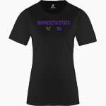 Minnesota State University Mankato <span class="pdp-name-mascot">Minnesota State Mavericks</span> BSN SPORTS Women's Phenom Short Sleeve T-Shirt Front Thumbnail