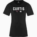 Curtis Warriors <span class="pdp-name-mascot">Curtis Warriors</span> BSN SPORTS Women's Phenom Short Sleeve T-Shirt Front Thumbnail