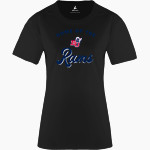 Bluefield University Sideline Store <span class="pdp-name-mascot">Bluefield University</span> BSN SPORTS Women's Phenom Short Sleeve T-Shirt Front Thumbnail