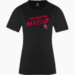 SAM HOUSTON HIGH SCHOOL TEXANS <span class="pdp-name-mascot">SAM HOUSTON TEXANS</span> BSN SPORTS Women's Phenom Short Sleeve T-Shirt Front Thumbnail