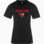 VOORHEES VIKINGS official sideline store <span class="pdp-name-mascot">VOORHEES VIKINGS</span> BSN SPORTS Women's Phenom Short Sleeve T-Shirt Front Thumbnail