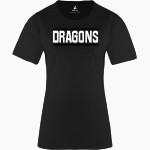 Drew Dragons <span class="pdp-name-mascot">Drew School Dragons</span> BSN SPORTS Women's Phenom Short Sleeve T-Shirt Front Thumbnail