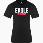 Jupiter Christian Eagles <span class="pdp-name-mascot">Jupiter Eagles</span> BSN SPORTS Women's Phenom Short Sleeve T-Shirt Front Thumbnail