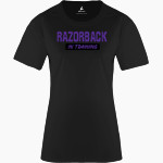 WALHALLA HIGH SCHOOL RAZORBACKS <span class="pdp-name-mascot">WALHALLA RAZORBACKS</span> BSN SPORTS Women's Phenom Short Sleeve T-Shirt Front Thumbnail
