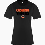 CUSHING HIGH SCHOOL TIGERS BSN SPORTS Women's Phenom Short Sleeve T-Shirt Front Thumbnail