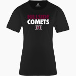 HILLSIDE HIGH SCHOOL COMETS <span class="pdp-name-mascot">HILLSIDE COMETS</span> BSN SPORTS Women's Phenom Short Sleeve T-Shirt Front Thumbnail