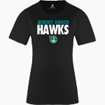 Jeremy Ranch Hawks <span class="pdp-name-mascot">Jeremy Ranch Elementary Hawks</span> BSN SPORTS Women's Phenom Short Sleeve T-Shirt Front Thumbnail