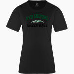 New Milford Green Wave BSN SPORTS Women's Phenom Short Sleeve T-Shirt Front Thumbnail