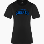 Marian SABRES <span class="pdp-name-mascot">Marian University SABRES</span> BSN SPORTS Women's Phenom Short Sleeve T-Shirt Front Thumbnail