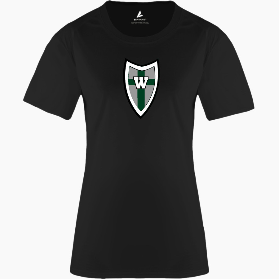 West Lutheran Warriors <span class="pdp-name-mascot">West Lutheran Warriors</span> BSN SPORTS Women's Phenom Short Sleeve T-Shirt