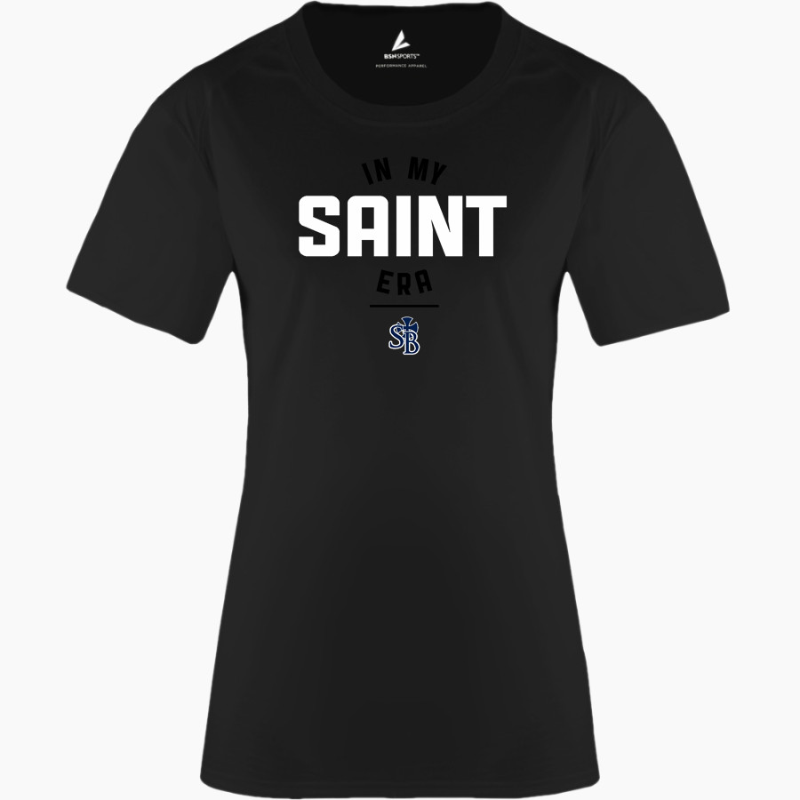 ST BERNARD PREP SAINTS <span class="pdp-name-mascot">ST BERNARD PREP SAINTS</span> BSN SPORTS Women's Phenom Short Sleeve T-Shirt