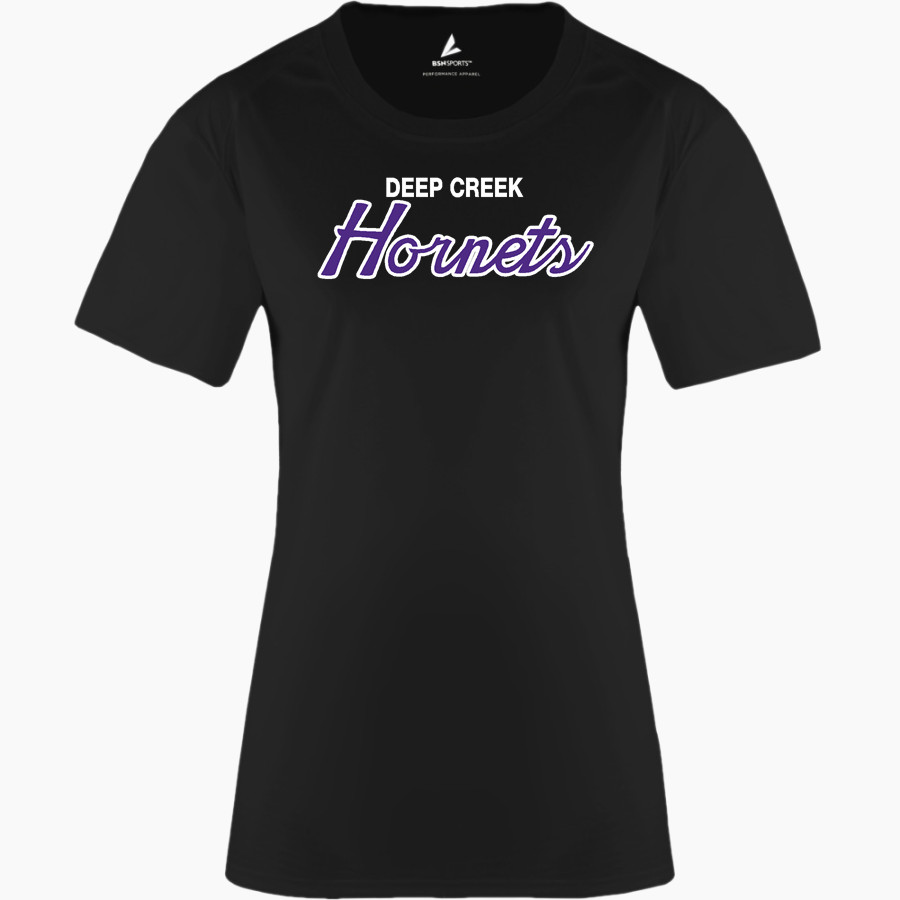 Deep Creek Hornets <span class="pdp-name-mascot">Deep Creek Hornets</span> BSN SPORTS Women's Phenom Short Sleeve T-Shirt