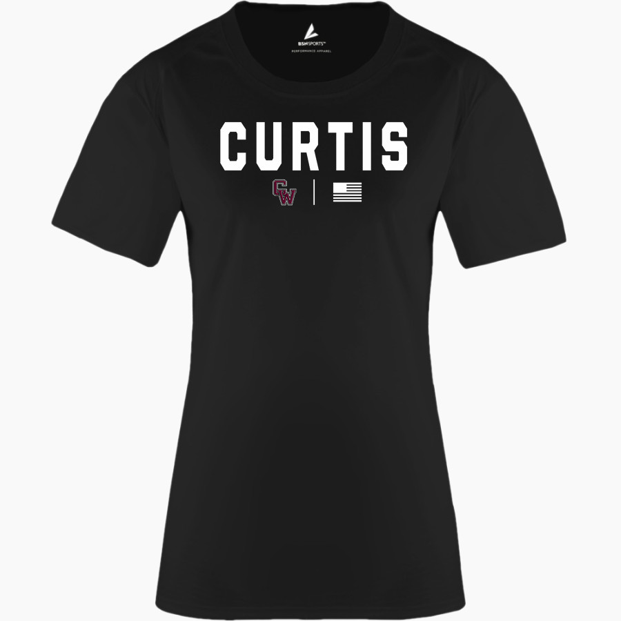 Curtis Warriors <span class="pdp-name-mascot">Curtis Warriors</span> BSN SPORTS Women's Phenom Short Sleeve T-Shirt