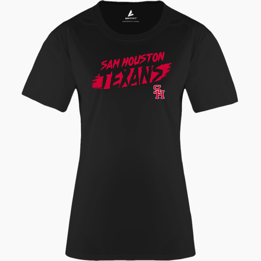 SAM HOUSTON HIGH SCHOOL TEXANS <span class="pdp-name-mascot">SAM HOUSTON TEXANS</span> BSN SPORTS Women's Phenom Short Sleeve T-Shirt