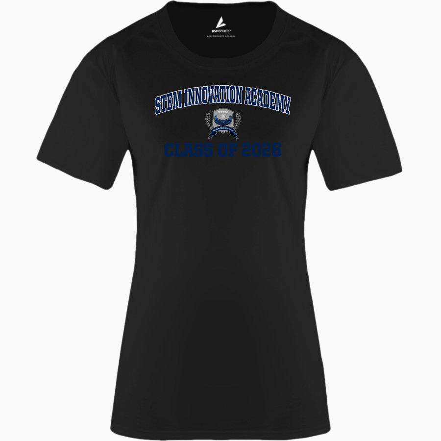 STEM Innovation Academy of the Oranges we rise together <span class="pdp-name-mascot">STEM Phoenix</span> BSN SPORTS Women's Phenom Short Sleeve T-Shirt