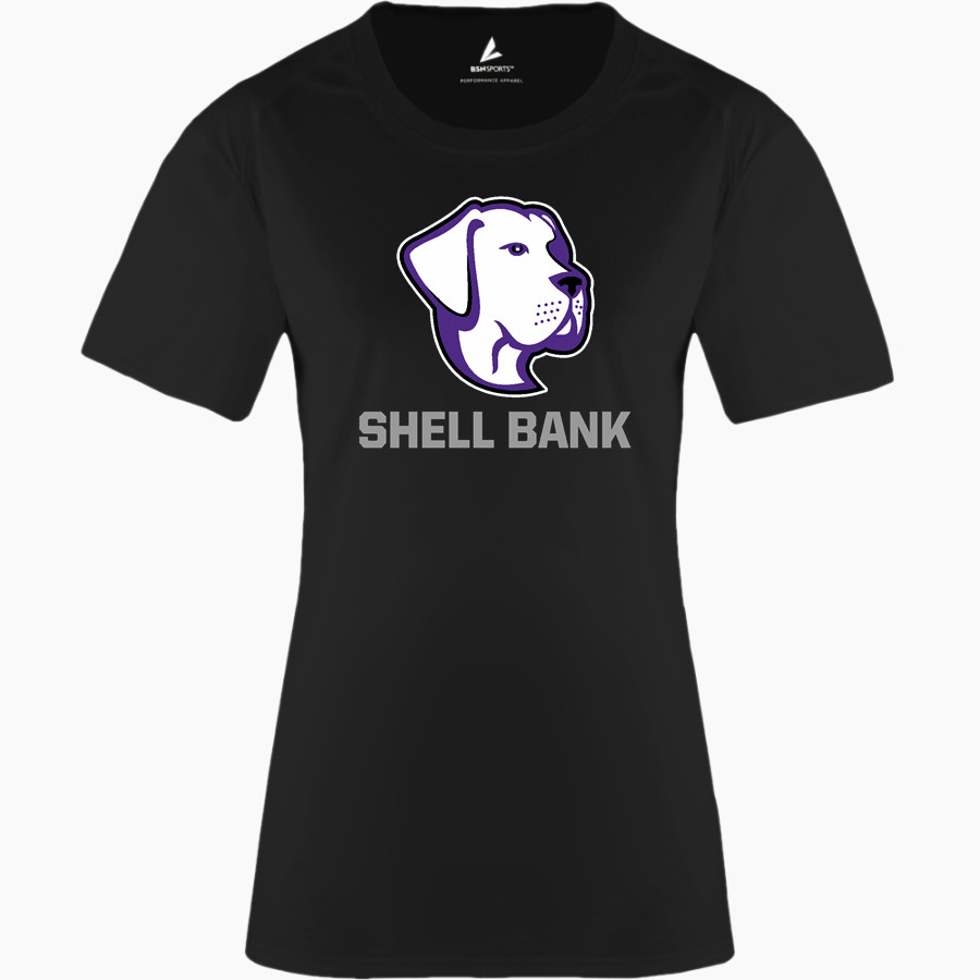 Shell Bank Brigade <span class="pdp-name-mascot">Shell Bank P771K@014 Labradors</span> BSN SPORTS Women's Phenom Short Sleeve T-Shirt