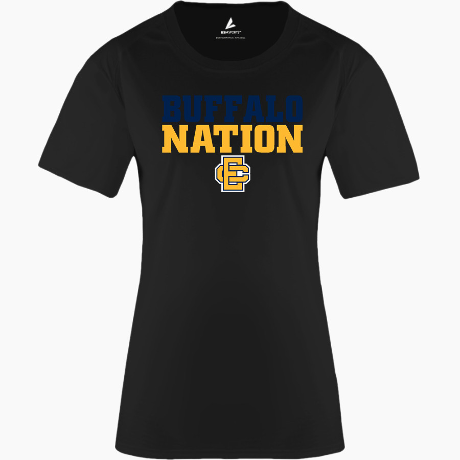 Elm Creek Buffaloes <span class="pdp-name-mascot">Elm Creek Buffaloes</span> BSN SPORTS Women's Phenom Short Sleeve T-Shirt