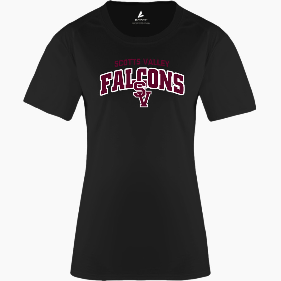 Scotts Valley Falcons BSN SPORTS Women's Phenom Short Sleeve T-Shirt