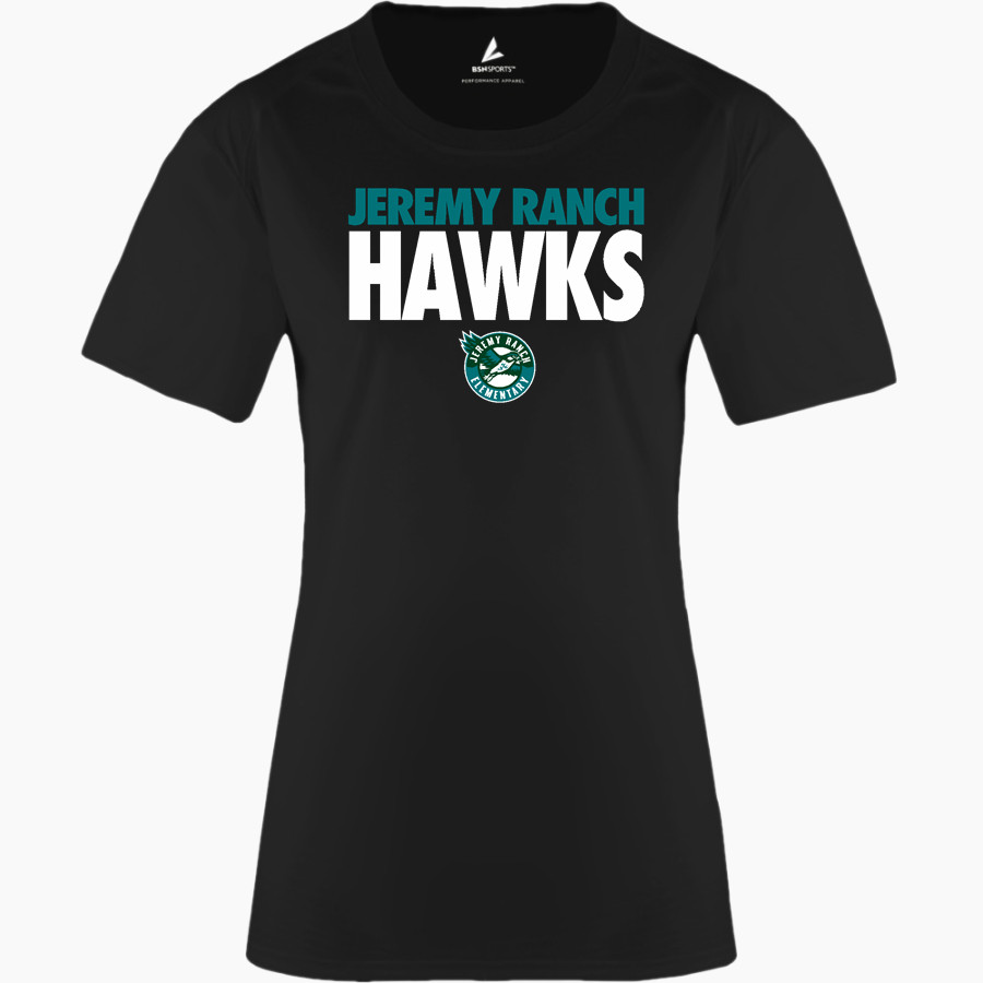 Jeremy Ranch Hawks <span class="pdp-name-mascot">Jeremy Ranch Elementary Hawks</span> BSN SPORTS Women's Phenom Short Sleeve T-Shirt