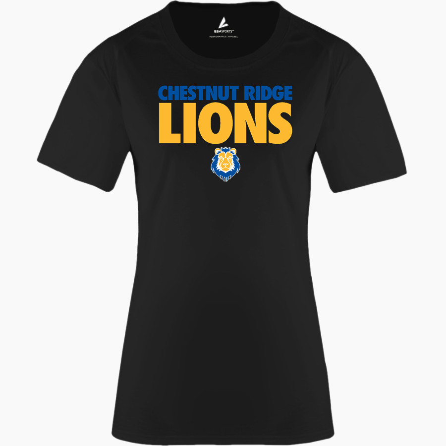 CHESTNUT RIDGE HIGH SCHOOL LIONS <span class="pdp-name-mascot">CHESTNUT RIDGE LIONS</span> BSN SPORTS Women's Phenom Short Sleeve T-Shirt