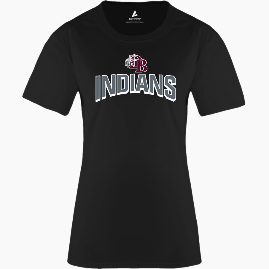 DOBYNS-BENNETT HIGH SCHOOL INDIANS <span class="pdp-name-mascot">DOBYNS - BENNETT INDIANS</span> BSN SPORTS Women's Phenom Short Sleeve T-Shirt