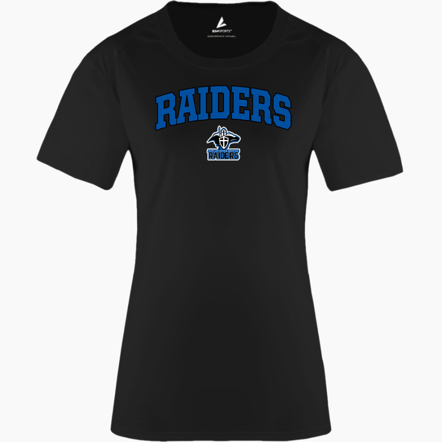 Zion Lutheran Raiders BSN SPORTS Women's Phenom Short Sleeve T-Shirt