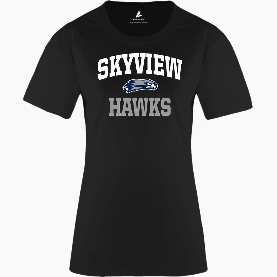 Skyview Hawks <span class="pdp-name-mascot">Skyview Hawks</span> BSN SPORTS Women's Phenom Short Sleeve T-Shirt