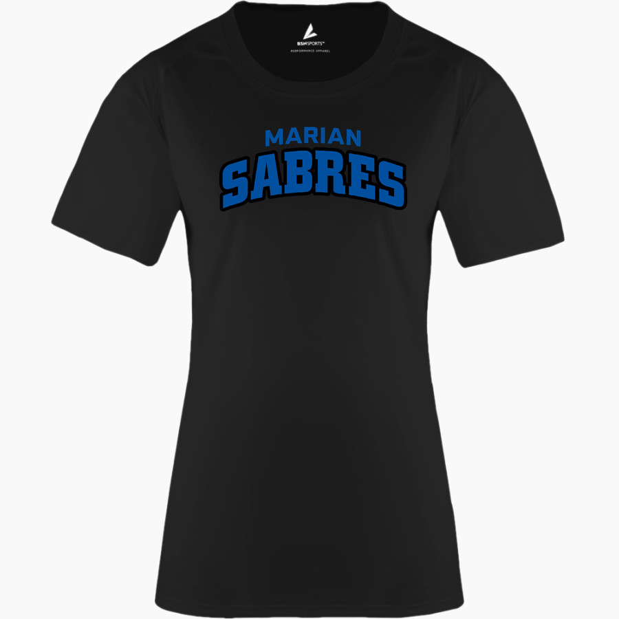 Marian SABRES <span class="pdp-name-mascot">Marian University SABRES</span> BSN SPORTS Women's Phenom Short Sleeve T-Shirt