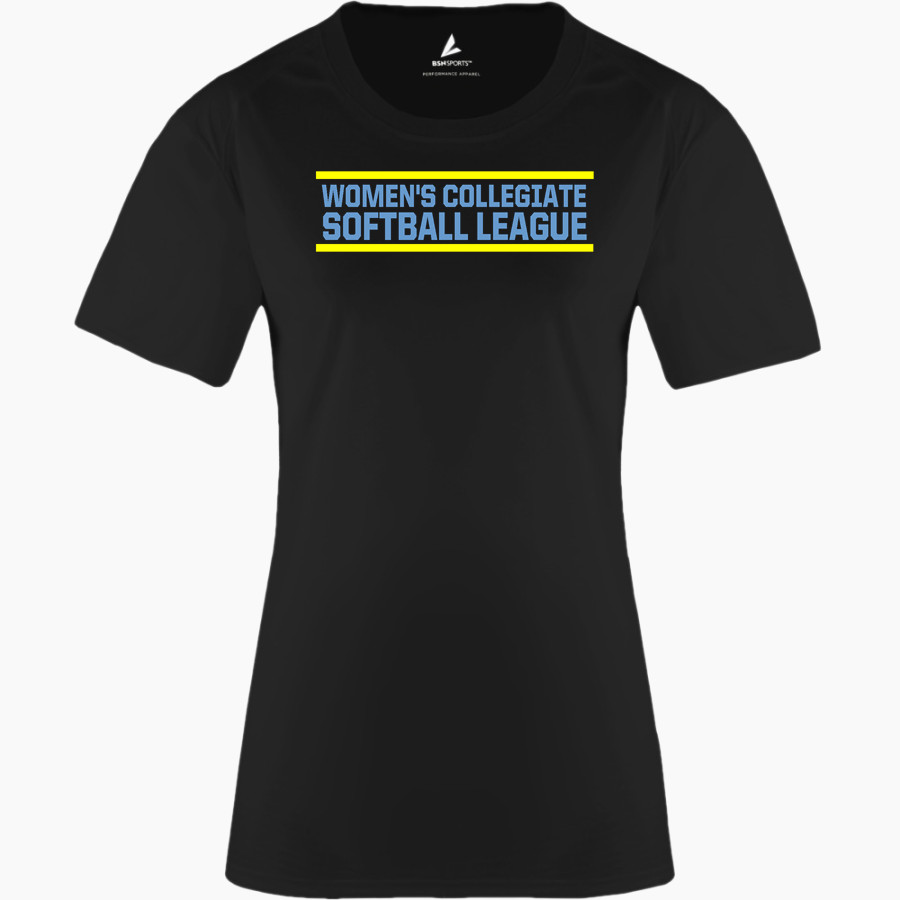 Women's Collegiate Softball League <span class="pdp-name-mascot">Women's Collegiate Softball League</span> BSN SPORTS Women's Phenom Short Sleeve T-Shirt