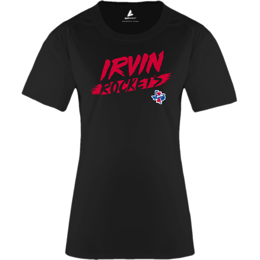IRVIN HIGH SCHOOL ROCKETS <span class="pdp-name-mascot">IRVIN ROCKETS</span> BSN SPORTS Women's Phenom Short Sleeve T-Shirt