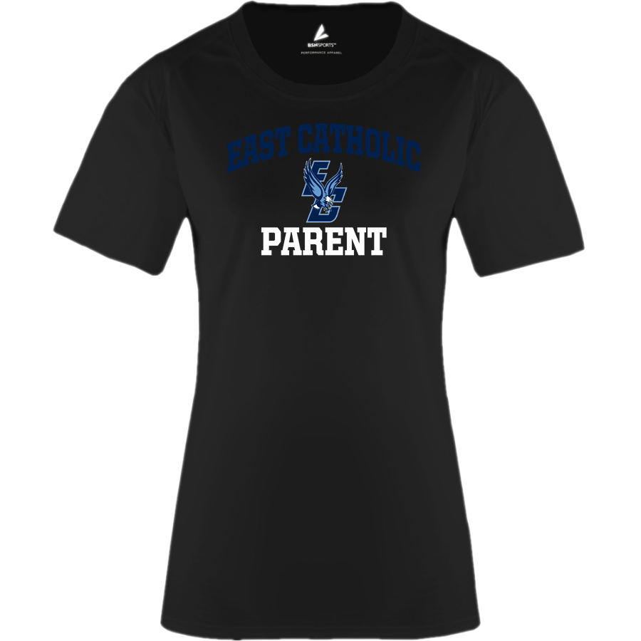 EAST CATHOLIC EAGLES ONLINE STORE <span class="pdp-name-mascot">EAST EAGLES</span> BSN SPORTS Women's Phenom Short Sleeve T-Shirt