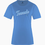 Trinity Tornado <span class="pdp-name-mascot">Trinity Tornado</span> BSN SPORTS Women's Phenom Short Sleeve T-Shirt Front Thumbnail