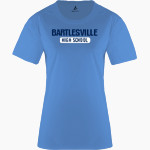 BARTLESVILLE HIGH SCHOOL BRUINS <span class="pdp-name-mascot">BARTLESVILLE BRUINS</span> BSN SPORTS Women's Phenom Short Sleeve T-Shirt Front Thumbnail