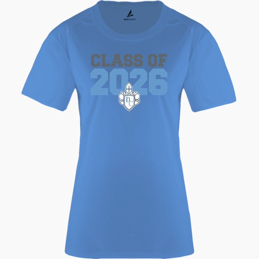 DOMINION CHRISTIAN HIGH SCHOOL KNIGHTS <span class="pdp-name-mascot">DOMINION CHRISTIAN KNIGHTS</span> BSN SPORTS Women's Phenom Short Sleeve T-Shirt