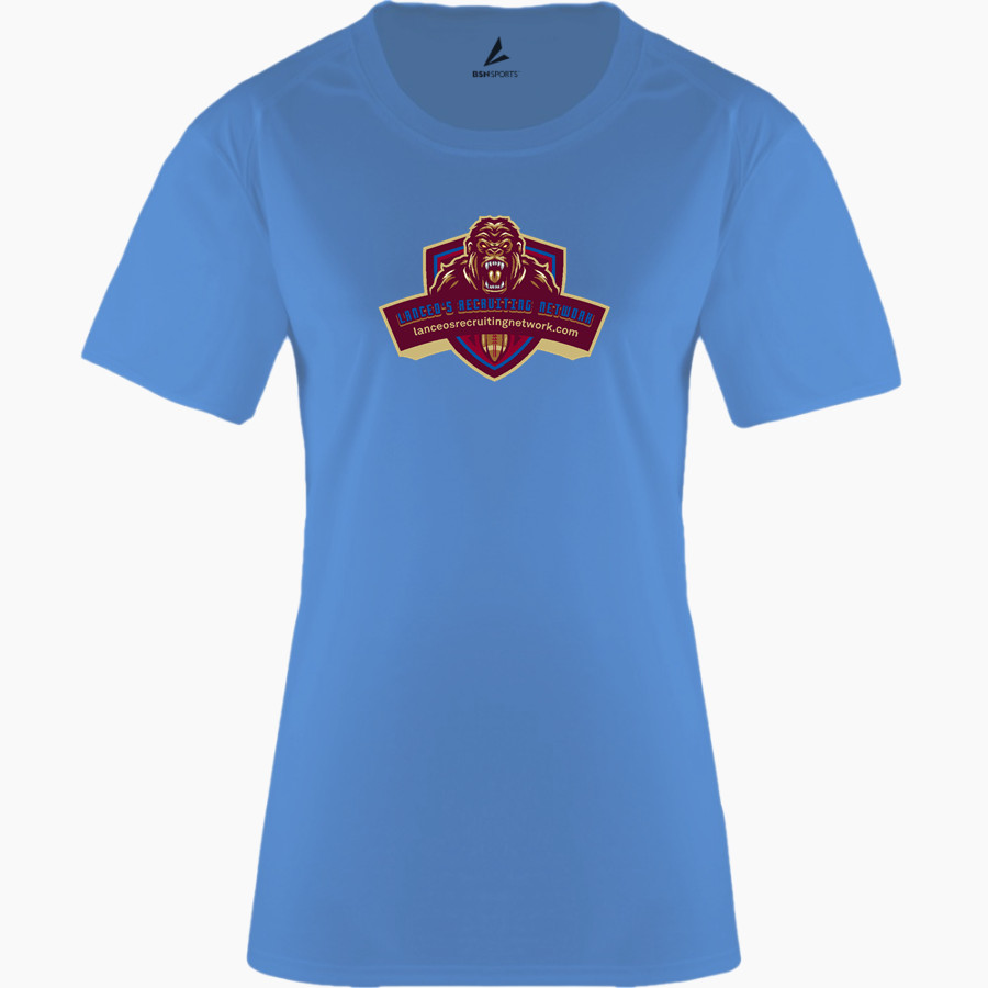 Lance O's Recruiting Network Lance O's Recruiting <span class="pdp-name-mascot">Lanceo's Recruiting Network</span> BSN SPORTS Women's Phenom Short Sleeve T-Shirt