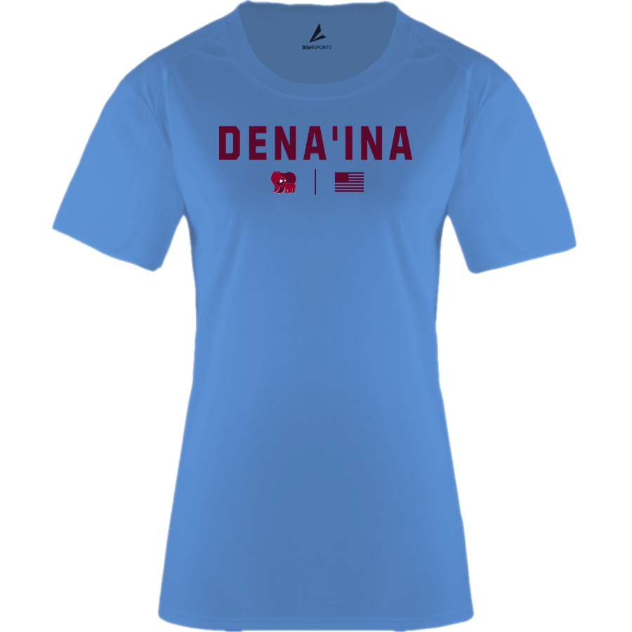 Dena'ina Grizzlies <span class="pdp-name-mascot">Dena'ina Elementary School Grizzlies</span> BSN SPORTS Women's Phenom Short Sleeve T-Shirt