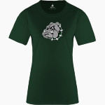 MELBOURNE HIGH SCHOOL BULLDOGS <span class="pdp-name-mascot">MELBOURNE BULLDOGS</span> BSN SPORTS Women's Phenom Short Sleeve T-Shirt Front Thumbnail