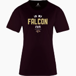 Scotts Valley Falcons BSN SPORTS Women's Phenom Short Sleeve T-Shirt Front Thumbnail