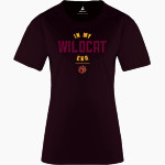 Nottoway Wildcats BSN SPORTS Women's Phenom Short Sleeve T-Shirt Front Thumbnail