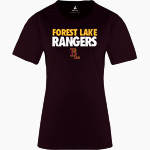 Forest Lake Rangers BSN SPORTS Women's Phenom Short Sleeve T-Shirt Front Thumbnail