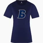 Brandeis Judges Online Store <span class="pdp-name-mascot">Brandeis Judges</span> BSN SPORTS Women's Phenom Short Sleeve T-Shirt Front Thumbnail