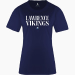 Lawrence University Vikings Online Store BSN SPORTS Women's Phenom Short Sleeve T-Shirt Front Thumbnail