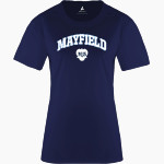 Mayfield Junior School Mustangs Online Store BSN SPORTS Women's Phenom Short Sleeve T-Shirt Front Thumbnail