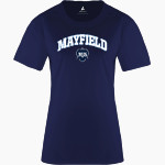 Mayfield Junior School Mustangs Online Store BSN SPORTS Women's Phenom Short Sleeve T-Shirt Front Thumbnail